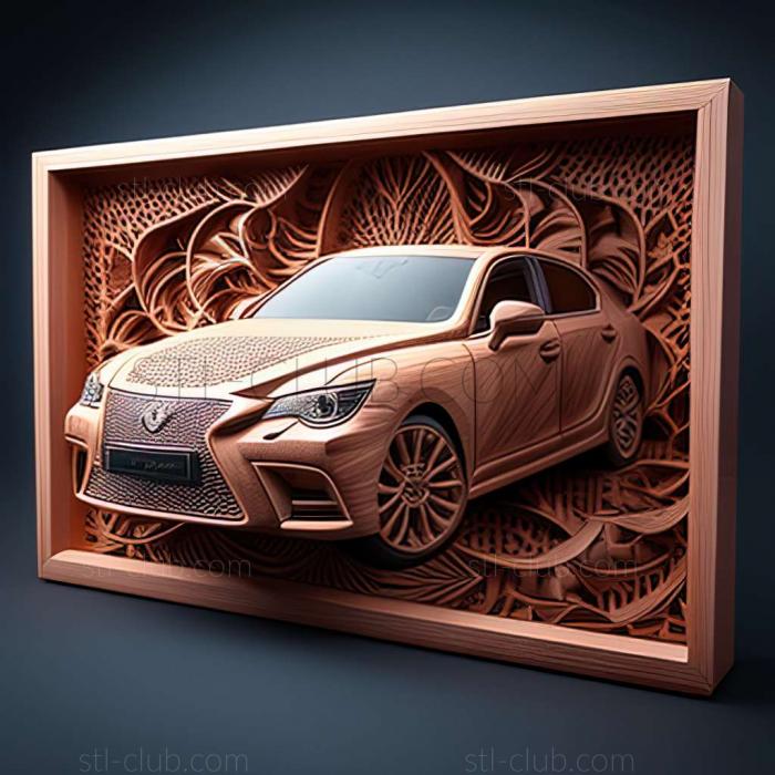 3D model Lexus GS 450h (STL)